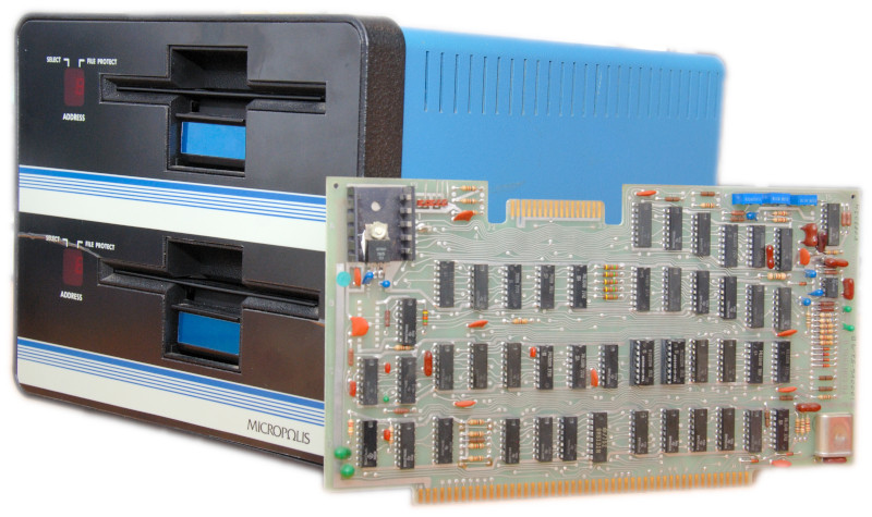 Micropolis FloppyDrives and
    Floppycontroller